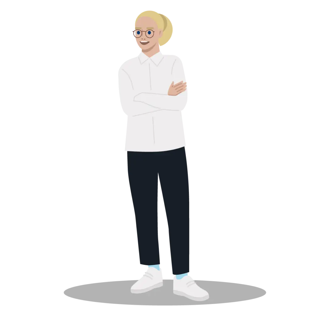 Illustration of Sarina Wiegman