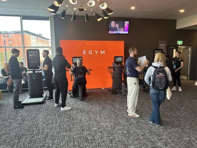 EGYM exhibits their equipment